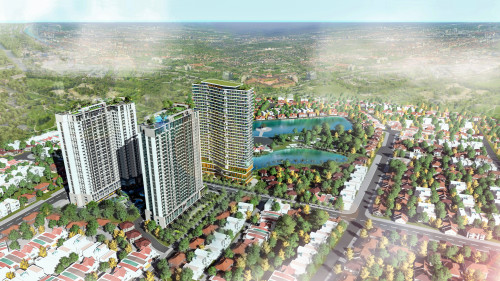 Căn hộ khách sạn The Sky Aqua sẵn sàng đón “sóng” công nghiệp đổ về Bắc Giang